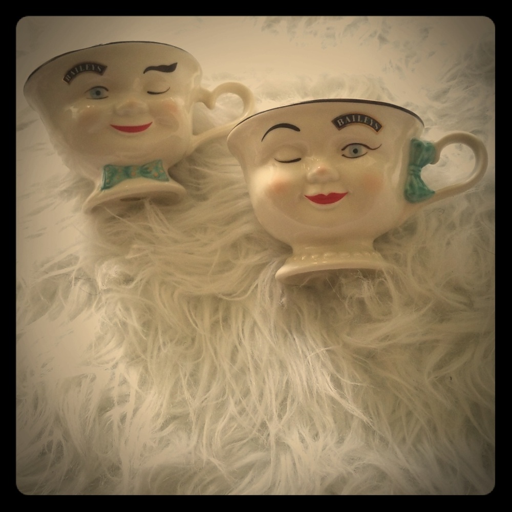 Beautiful limited edition Baileys tea cups